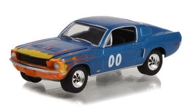 30328  1968 Ford Mustang GT Fastback Race Car #00  1:64