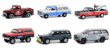 35260 Blue Collar Collection Series 12 (Assortment of 6 pcs) 1:64