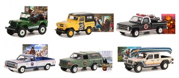 38040 Smokey Bear Series 2 (Assortment of 6 pcs) 1:64