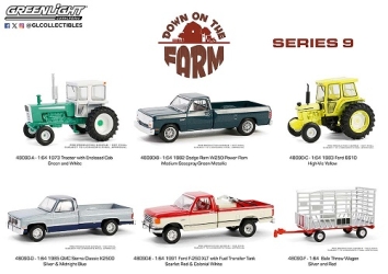 48090	Down on the Farm Series 9 (Assortment of 6 pcs)	1:64