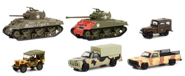 61010 Battalion 64 Series 1 (Assortment of 6 pcs) 1:64