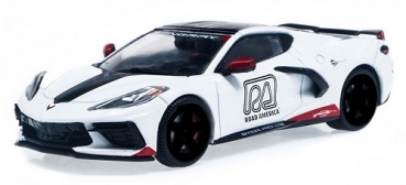 86623  2020 Chevrolet Corvette C8 Stingray Coupe - Road America Official Pace Car 1:43