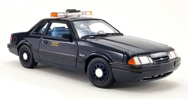 18975  1988 Ford Mustang 5.0 SSP - U.S. Air Force U-2 Chase Car - Dragon Chaser 1:18