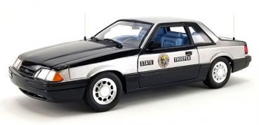 18976  1993 Ford Mustang 5.0 SSP - North Carolina Highway Patrol State Trooper 1:18