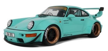 GT951 Porsche 911 (964) RWB 2020 Tiffany blue 1:12