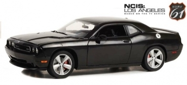 18040 NCIS: Los Angeles (2009-Current TV Series) - 2009 Dodge Challenger SRT8 - Brilliant Black 1:18