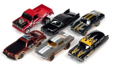 JLSF019A  Johnny Lightning Street Freaks - Release 1 2021 - Assortment A (Assortment of 6 pcs) 1:64