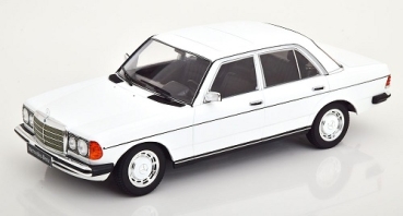 KK180351 Mercedes-Benz 230E (W123) Limousine 1975 white 1:18