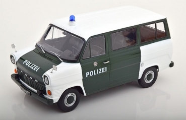 180466 Ford Transit MK1 Polizei Hamburg 1965  1:18