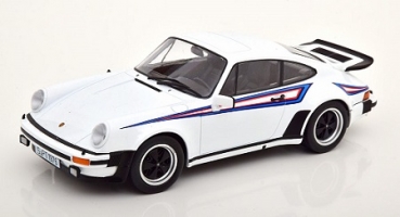 KK180572 Porsche 911 (930) Turbo 3.0 1976 Martini white 1:18