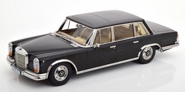 KK180601 Mercedes 600 SWB W100 1963 black 1:18