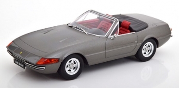 180622 Ferrari 365 GTB Daytona Spyder Series 2 1971 greymetallic 1:18