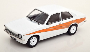 KK180671 Opel Kadett C Swinger 1973 weiß/orange 1:18
