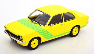 KK180673 Opel Kadett C Swinger 1973 gelb/grün 1:18