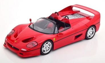 KK180951 Ferrari F50 Cabrio 1995 red 1:18
