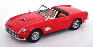 KK181041 Ferrari 250 GT California Spyder US Version Hardtop 1960 red 1:18