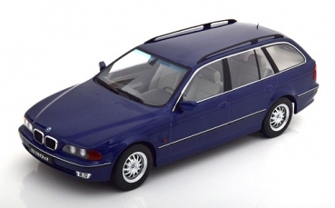 KK181081 BMW 530d E39 Touring 1997 blue metallic 1:18