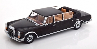 KK181181 Mercedes-Benz 600 W100 Landaulet 1964 black 1:18