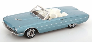 KK181341	Ford Thunderbird Cabrio 1966 light blue metallic	1:18