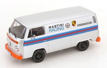 KK181416 VW T2b Kastenwagen Porsche Martini Racing 1972 silver 1:18