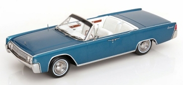 KK181524 Lincoln Continental Convertible 1963 turquoise-metallic 1:18