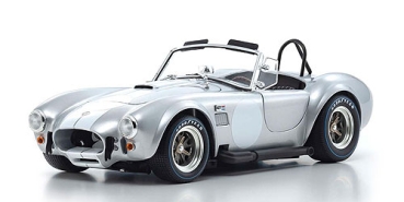 KYO8047S0 SHELBY COBRA 427 S/C – SILVER/WHITE 1:18