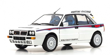 KYO8344E0  LANCIA RALLYE DELTA HF INTEGRALE 6 – WHITE 1:18