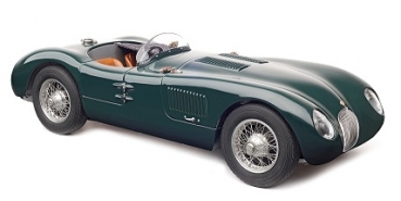 M191 Jaguar C-Type, 1952 (British Racing Green) 1:18