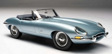 M6009 Jaguar E-type Roadster Light Blue 1:18