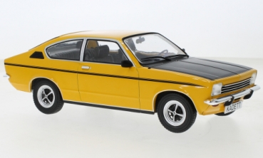 MCG18191 Opel Kadett C Coupe SR 1975  dark yellow/black 1:18