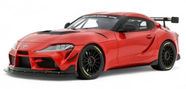 OT1123 TOYOTA SUPRA GT4 100 EDITION PLASMA ORANGE 2023 1:18