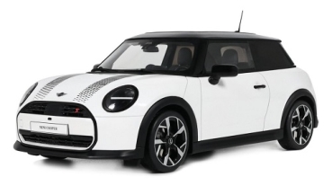 OT1245 Mini Cooper S Nanuq White (Metallic) 2025 1:18