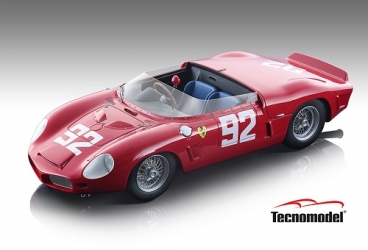 TM18129D  Ferrari Dino 246 SP Winner Nürburgring 1962 #92 Driven by: P. Hill, O. Gandebien 1:18