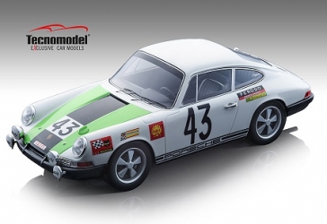 TM18159A  Porsche 911 T Le Mans 1968 Driven by: Jean-Pierre Gaban/Roger Vanderschrick 1:18