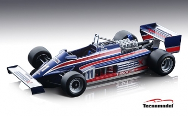 TM18170D  Lotus 87 Cosworth V8 F1 JPS - Essex  Monaco GP 1981 #11 Driven by: Elio de Angelis 1:18