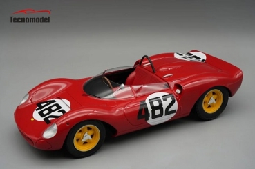 TM18234C	Ferrari 206 Dino SP Cesana - Sestriere 1965 Scuderia SEFAC #482 Winner Driven by: Ludovico Scarfiotti	1:18