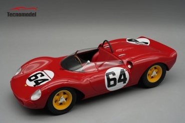 TM18234E	Ferrari 206 Dino SP Freiburg - Schauinsland 1965 Scuderia SEFAC #64 Winner Driven by: Ludovico Scarfiotti	1:18