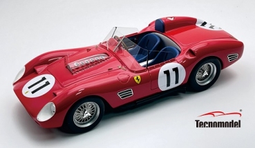 TM18261B Ferrari 250 TR59-60 Winner Le Mans 24h 1960 #11 Driven by: Olivier Gendebien, Paul Frere 1:18