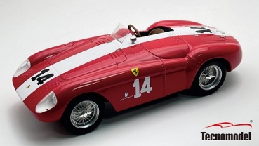 TM18278D Ferrari 500 Mondial GP Supercortemaggiore Monza 1956 #14 Winner Driven by: M.Hawthorn, U.Maglioli 1:18