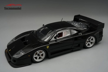TM18286P	Ferrari F40 LM 1996 Press Version Gloss Black/5 Spoke Silver Rims	1:18