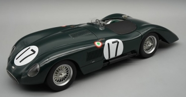 TM18303B  Jaguar C-Type Longtail 24h Le Mans 1952 #17 Driven by:  S.Moss, P.Walker 1:18