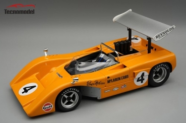 TM18330A	McLaren M8B Can Am 1969 Watkins Glen #4 Winner Driven by: Bruce McLaren	1:18