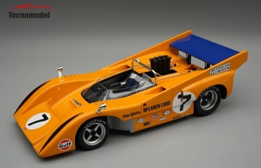 TM18331B	McLaren M8D Can Am Road America 1970 #7 Winner Driven by: Peter Gethin	1:18