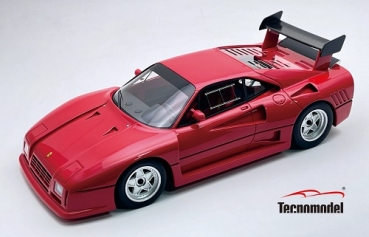 TM18361A Ferrari 288 GTO Evoluzione 1985 Rosso Corsa O.Z. wheels 1:18
