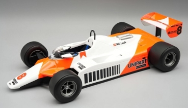 TM18368A Mclaren MP4/1B 1982 Winner British GP Brands Hatch #8 Driven by: Niki Lauda 1:18