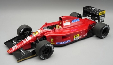 TM18392C Ferrari 642 F1 1991 Belgium GP #28 Driven by: Jean Alesi 1:18