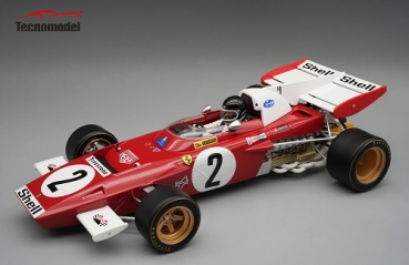 TMD18315C	Ferrari 312 B2 F1 1971 Winner Zandvoort GP #2 Driven by: Jacky Ickx - with driver figure (with showcase)	1:18