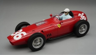 TMD18325A	Ferrari 246/256 Dino Monaco GP 1960 #36 Driven by: P.Hill (wtih figure)	1:18