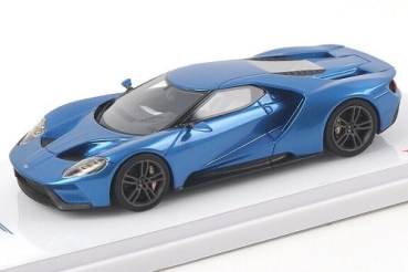 TSM154375 Ford GT Detroit Motor Show 2015 blue 1:43