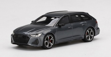 TSM430536 Audi RS 6 Avant Daytona Grey 1:43